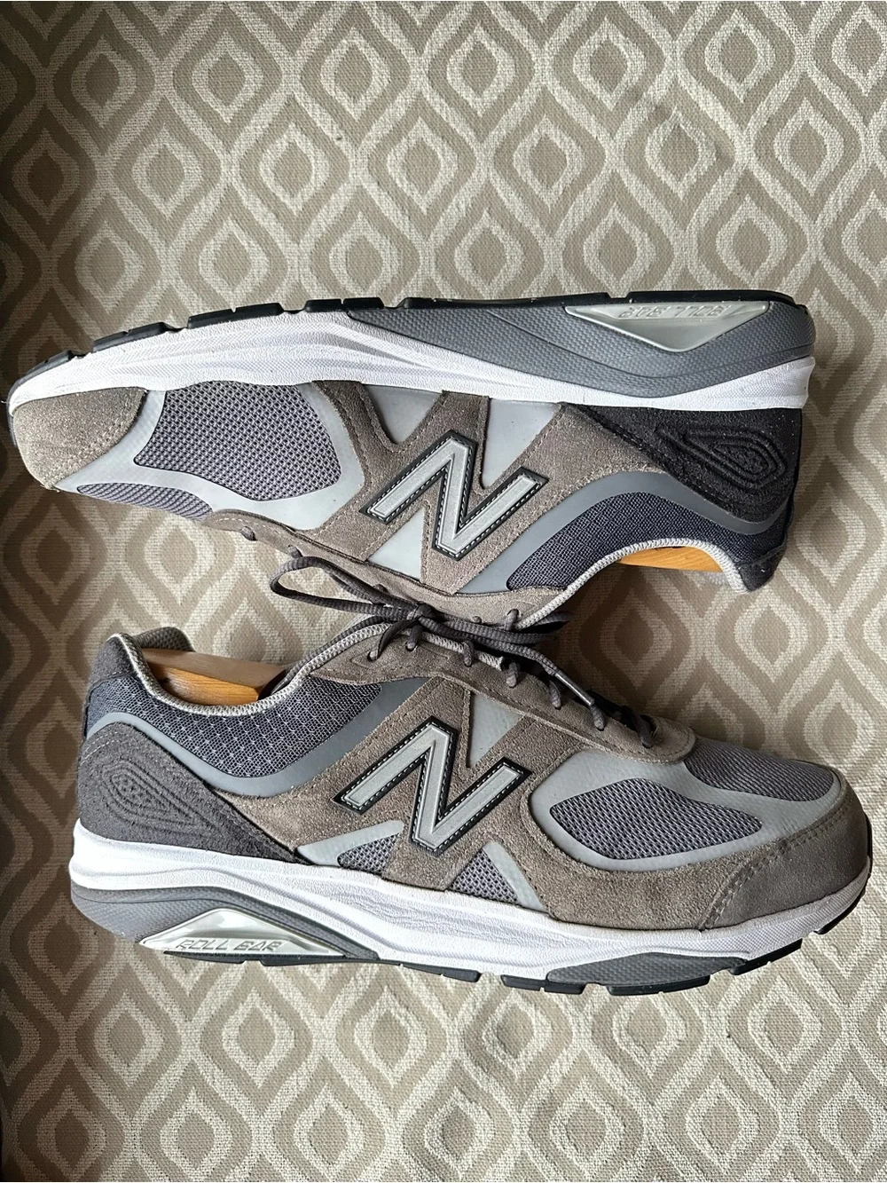 New Balance 1540v3 Grey Men's 11.5 4E Extra Wide Running Shoes M1540GP3 USA⁠